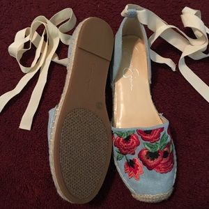 Jessica Simpson espadrille sandals